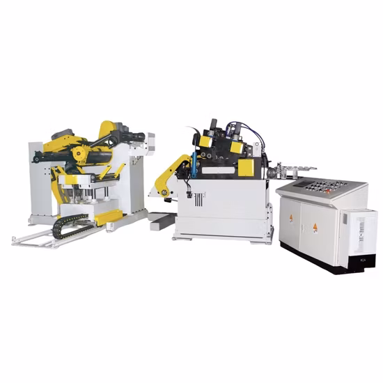 Alimentador automático de bobina de acero de 4mm de espesor y 1000mm de ancho con desenrollador